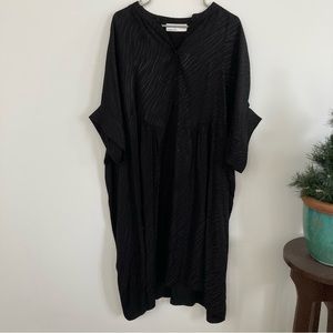 Selected Femme Oversized Black Tunic Dress Size 50 (US Size 20)